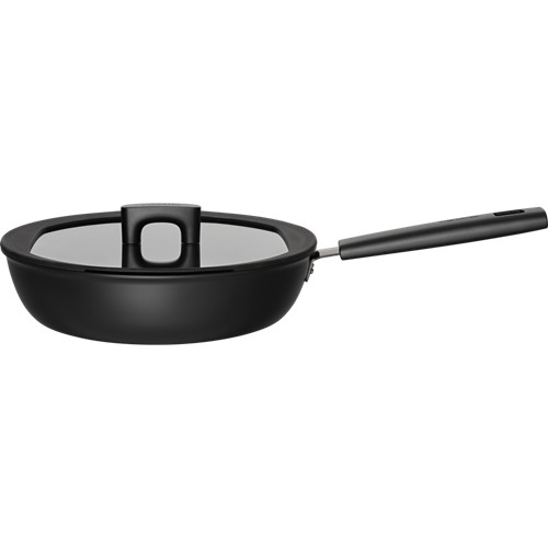 Fiskars Hard Face sauté pan with lid 28 cm / 3,5 L, Iittala